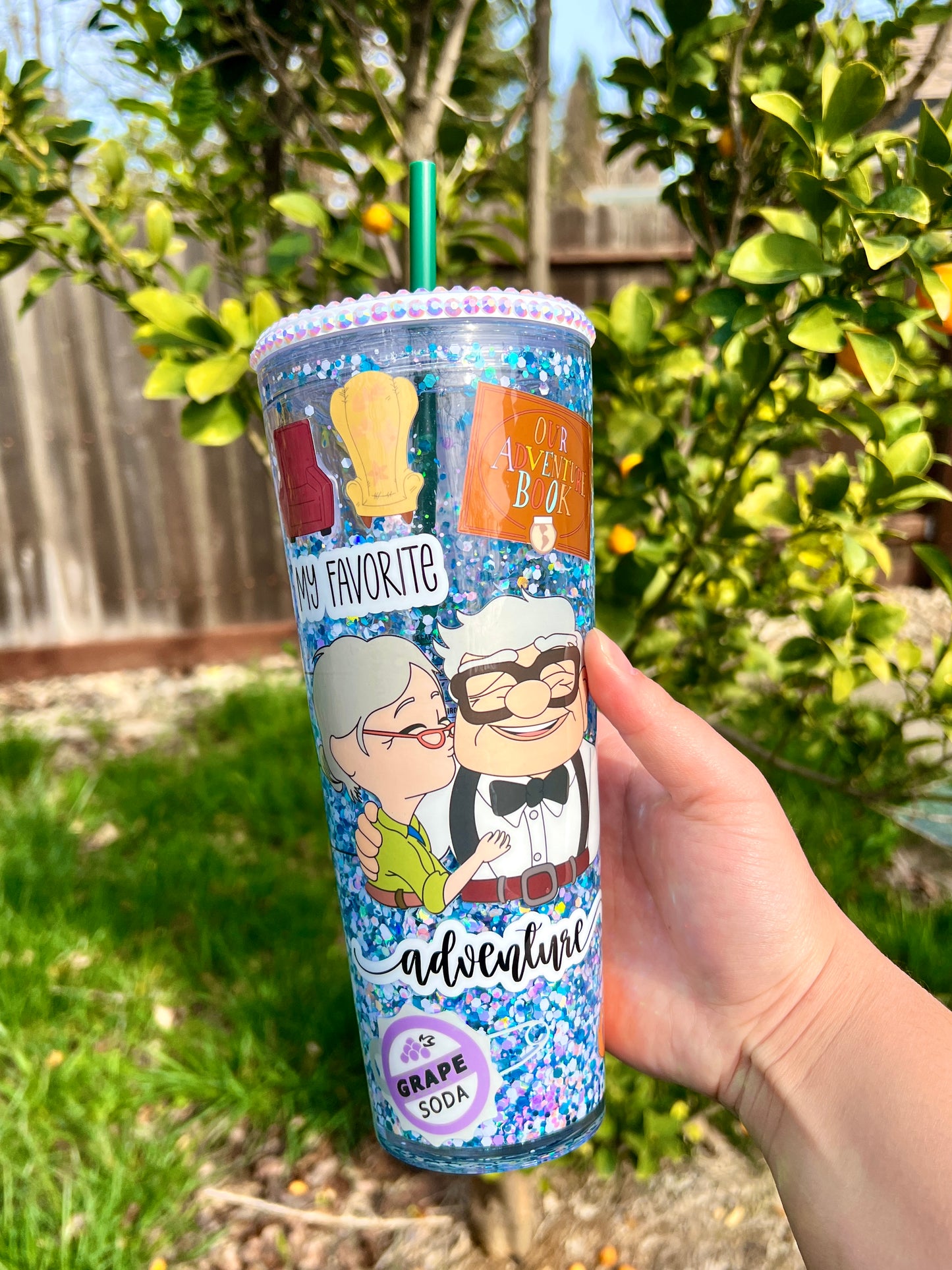 My Greatest Adventure Snowglobe Tumbler