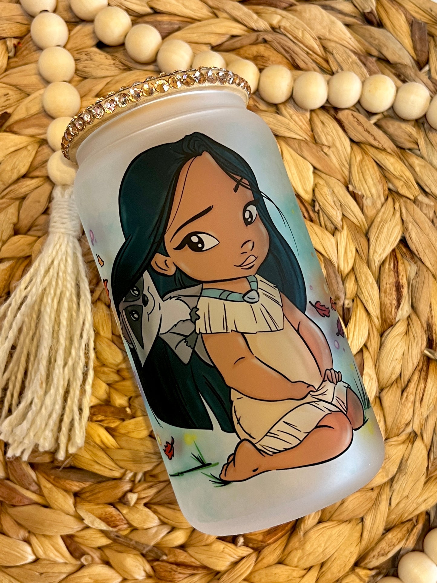Pocahontas Glass Can